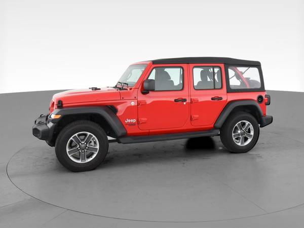 2020 Jeep Wrangler Unlimited Sport S Sport Utility 4D suv Red - -... for sale in Greenville, SC – photo 4