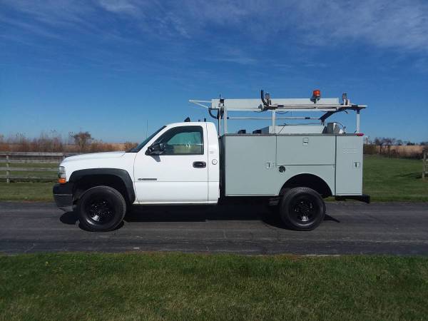 2002 Chevrolet 2500 HD Utility Service Work Utility Mechanics Truck... for sale in Gilberts, OH – photo 8