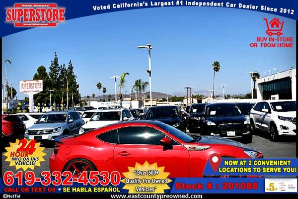 2013 SCION FR-S BASE Coupe-EZ FINANCING-LOW DOWN! - cars & trucks -... for sale in El Cajon, CA – photo 11