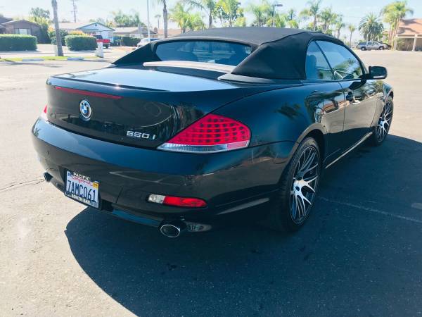 2007 BMW 650i Sport Convertible E64 Clean Title for sale in San Diego, CA – photo 6