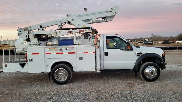2008 Ford F-450 4wd 40ft Work Bucket 3200lb Crane Truck 9ft Utility for sale in Wichita Falls, TX – photo 5