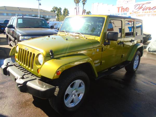 2007 JEEP WRANGLER UNLIMITED SAHARA 4X4 HARD TOP for sale in Imperial Beach ca 91932, CA – photo 8
