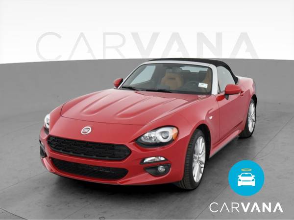 2019 FIAT 124 Spider Lusso Convertible 2D Convertible Red - FINANCE... for sale in San Antonio, TX