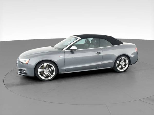 2014 Audi S5 Premium Plus Convertible 2D Convertible Gray - FINANCE... for sale in Louisville, KY – photo 4