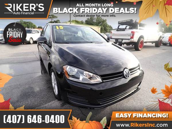 $141/mo - 2015 Volkswagen Golf TSI SE 4-Door - 100 Approved! - cars... for sale in Kissimmee, FL – photo 6