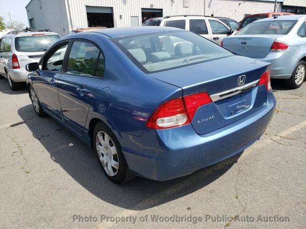 2009 Honda Civic Sedan 4dr Automatic LX Blue for sale in Woodbridge, District Of Columbia – photo 4