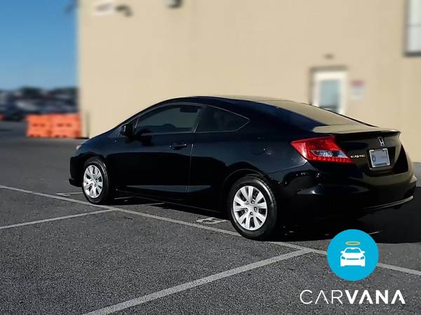 2012 Honda Civic LX Coupe 2D coupe Black - FINANCE ONLINE - cars &... for sale in Ocean City, NJ – photo 7