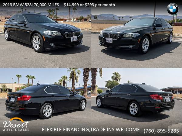 2014 BMW 528i 77,000 MILES Heads Up Display Sedan HURRY UP, JUST... for sale in Palm Desert , CA – photo 15
