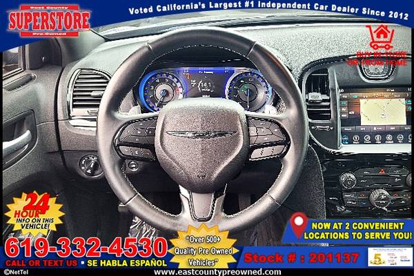 2018 CHRYSLER 300 S SEDAN-EZ FINANCING-LOW DOWN! - cars & trucks -... for sale in El Cajon, CA – photo 14