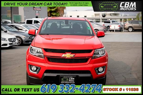 2016 CHEVROLET COLORADO 4WD LT W/BACK UP CAMERA - LOW DOWN! - cars & for sale in El Cajon, CA – photo 2