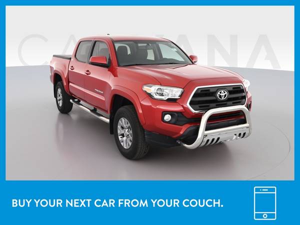 2016 Toyota Tacoma Double Cab SR5 Pickup 4D 5 ft pickup Red for sale in Augusta, GA – photo 12