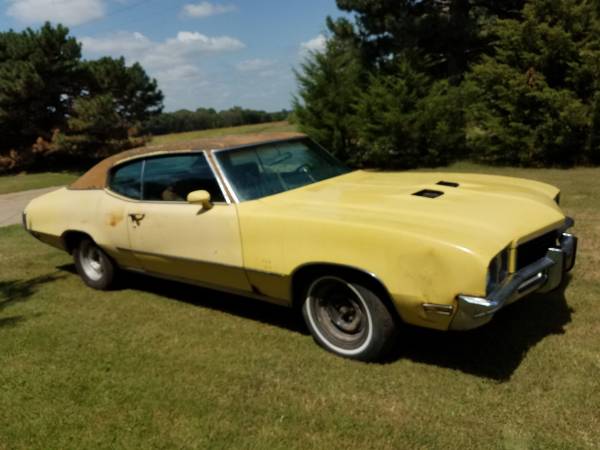 Barn find 1972 Buick GS - cars & trucks - by owner - vehicle... for sale in Andale, KS – photo 2