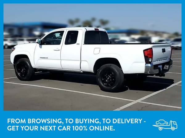 2018 Toyota Tacoma Access Cab SR5 Pickup 4D 6 ft pickup White for sale in Greenville, SC – photo 4