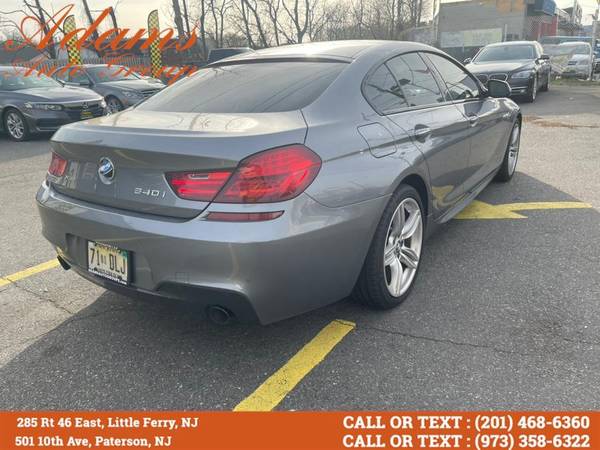 2016 BMW 6 Series 4dr Sdn 640i xDrive AWD Gran Coupe Buy Here Pay for sale in Little Ferry, NY – photo 4