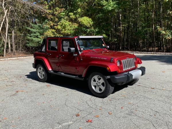 2012 Red Rock Jeep Wrangler Unlimited Sahara - cars & trucks - by... for sale in Pompton Plains, NJ – photo 2