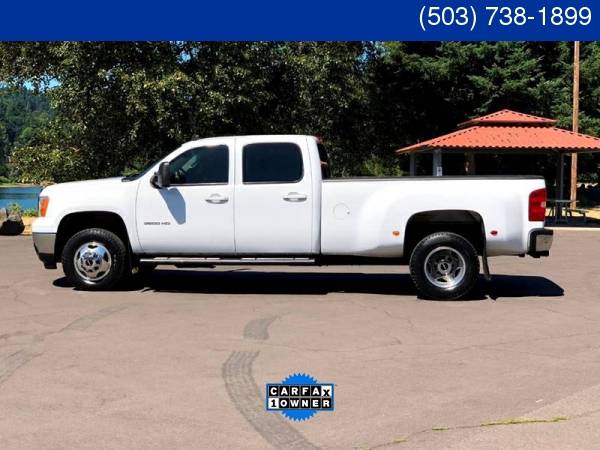 2011 GMC SIERRA SLT 4DR CREW CAB 3500 HD 4X4 DIESEL DULLY LB with for sale in Gladstone, OR – photo 6