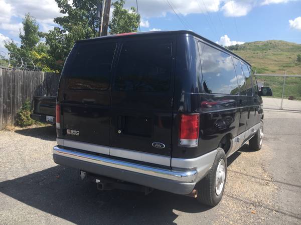 2000 Ford E 350 Passenger Van all power rear AC MD inspectedonly 47K for sale in Temple Hills MD, VA – photo 6