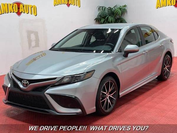 2021 Toyota Camry SE SE 4dr Sedan We Can Get You Approved For A Car! for sale in TEMPLE HILLS, MD – photo 3