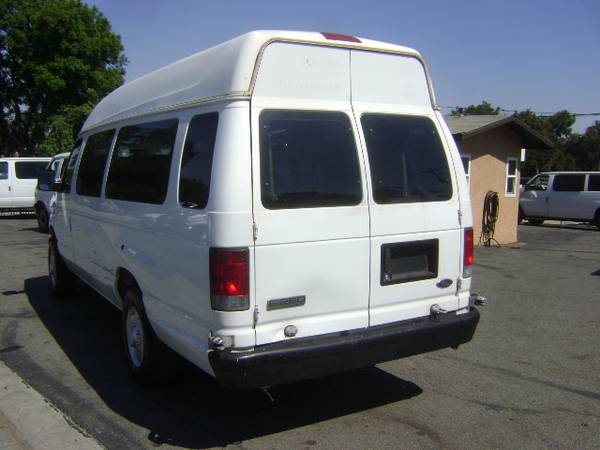 2008 Ford Econoline EXTENDED Hi-Top Raised Roof Passenger Cargo Van... for sale in SF bay area, CA – photo 5