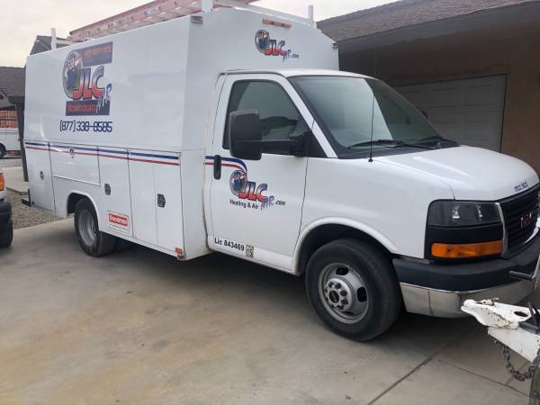 2015 GMC 3500 Plumbers Truck - cars & trucks - by owner - vehicle... for sale in Lancaster, CA – photo 3