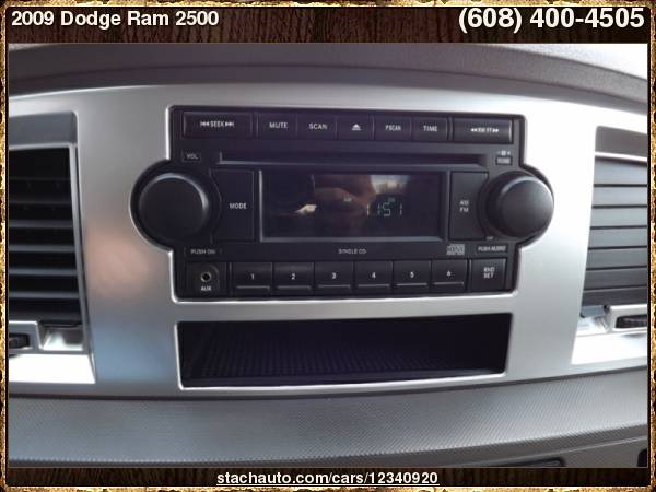 2009 Dodge Ram 2500 4WD Quad Cab 140.5" SLT with Tinted glass for sale in Janesville, WI – photo 14