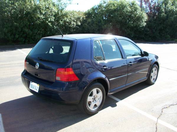2002 VW GOLF GLS 4D 4CYL * SUNROOF * LOW MILES * 69K * ONE OWNER * *... for sale in Sacramento , CA – photo 6
