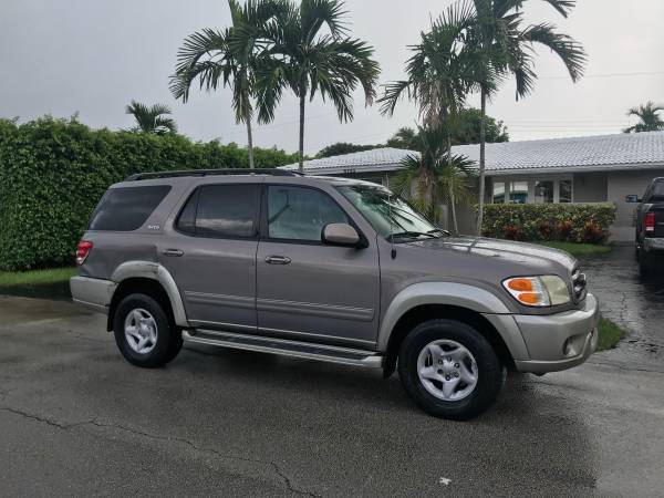 2002 Toytoa Sequoia 3rd Row Clean Title Car Only 2 owners ask for sale in Pompano Beach, FL – photo 3
