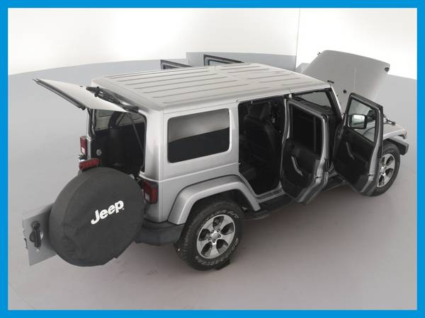 2017 Jeep Wrangler Unlimited Sahara Sport Utility 4D suv Silver for sale in Pocono Pines, PA – photo 19