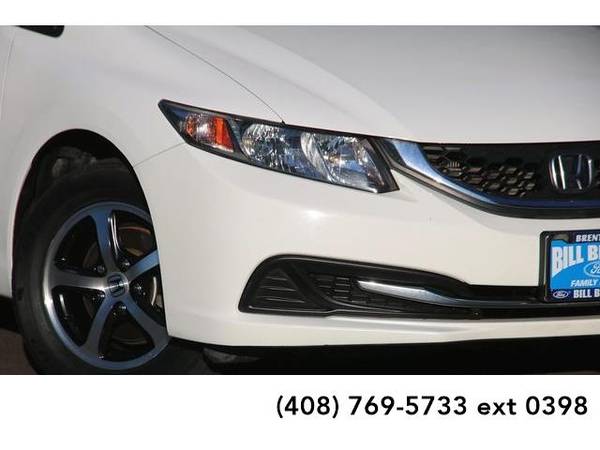 2015 Honda Civic sedan SE 4D Sedan (White) for sale in Brentwood, CA – photo 6