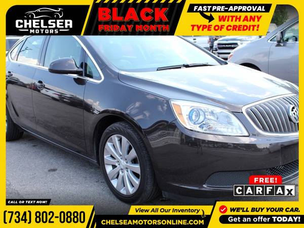 $204/mo - 2016 Buick *Verano* *Base* - Easy Financing! - cars &... for sale in Chelsea, MI – photo 8