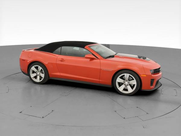 2013 Chevy Chevrolet Camaro ZL1 Convertible 2D Convertible Orange -... for sale in Columbus, OH – photo 14