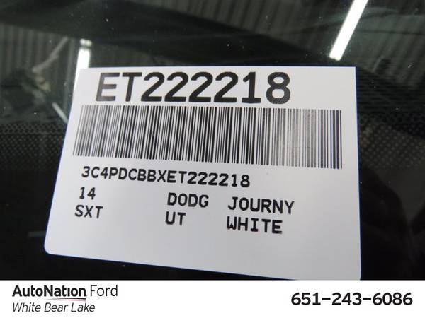 2014 Dodge Journey SXT SKU:ET222218 SUV - cars & trucks - by dealer... for sale in White Bear Lake, MN – photo 21