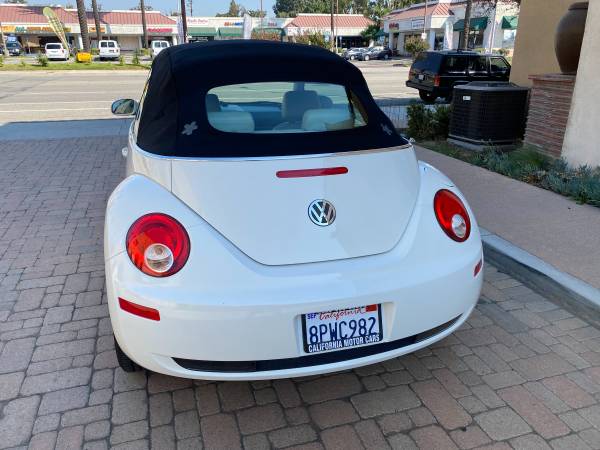 SUPER CLEAN 2007 VW BEETLE TRIPLE WHITE AUTO LOADED RUNS GREAT!! -... for sale in Covina, CA – photo 5