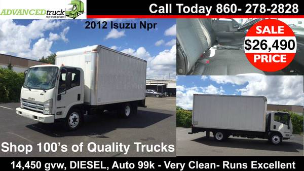 2015 Isuzu Npr Box Truck Dump Flatbed Reefer - cars & trucks - by... for sale in NEW YORK, NY – photo 4