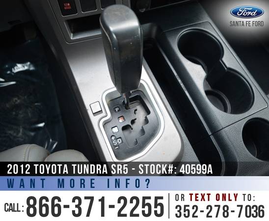 2012 Toyota Tundra SR5 *** Camera, Homelink, Tinted Windows *** -... for sale in Alachua, FL – photo 13