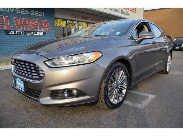 2014 Ford Fusion SE Sedan 4D - - by dealer - vehicle for sale in Modesto, CA – photo 2