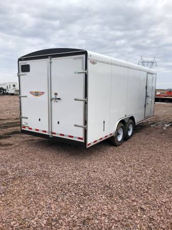 2019 H&H Trailers 101.20.78 White Barn Doors Cargo #8236 for sale in Harrisburg, SD – photo 6
