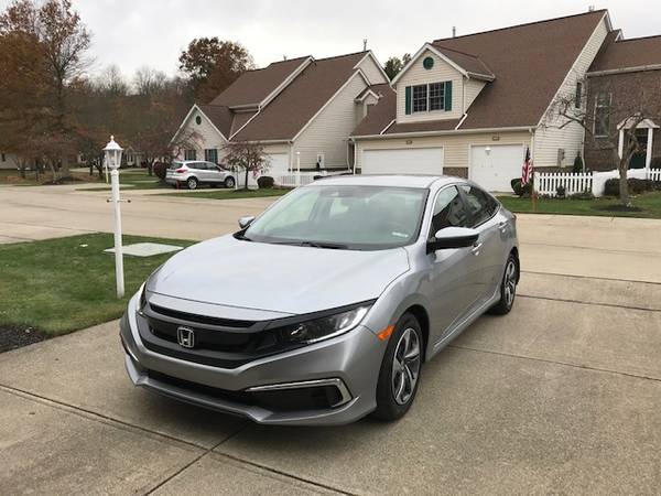 2019 HONDA CIVIC LX WITH HONDA SENSING super clean, priced low to for sale in Cleveland, WV – photo 2
