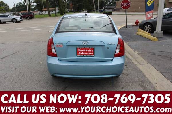 2009 *HYUNDAI *ACCENT *GLS GAS SAVER CD GOOD TIRES 365956 for sale in posen, IL – photo 6