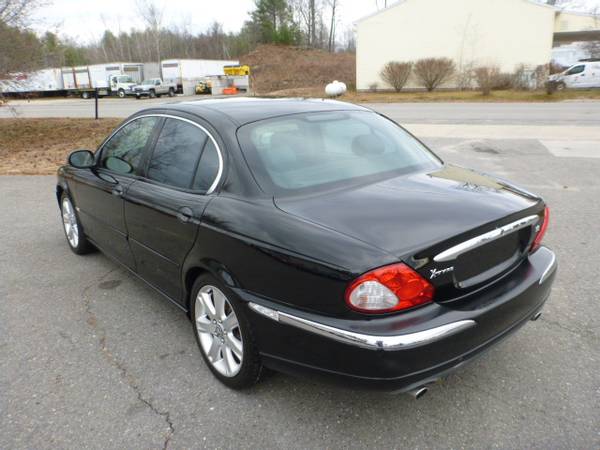 2003 JAGUAR X-TYPE ALL WHEEL DRIVE BLACK ON BLACK LOADED VERY... for sale in Milford, ME – photo 3