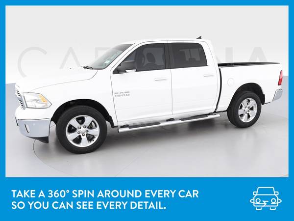 2016 Ram 1500 Crew Cab Big Horn Pickup 4D 5 1/2 ft pickup Silver for sale in Lewisville, TX – photo 2