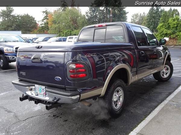 2001 Ford F-150 4x4 4WD F150 Lariat 4dr SuperCrew Lariat Truck for sale in Milwaukie, WA – photo 5