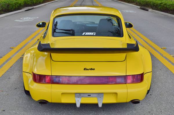 1991 Porsche 911 turbo 964-61k Miles PTS Ferrari Yellow-Engine... for sale in Miami, NY – photo 6