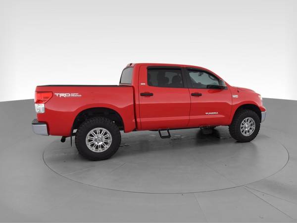 2012 Toyota Tundra CrewMax Pickup 4D 5 1/2 ft pickup Red - FINANCE -... for sale in Champlin, MN – photo 12