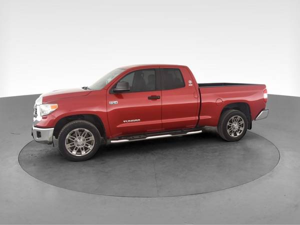 2014 Toyota Tundra Double Cab SR5 Pickup 4D 6 1/2 ft pickup Red - -... for sale in Ronkonkoma, NY – photo 4