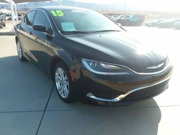 2015 *Chrysler* *200* *4dr Sedan Limited FWD* Black for sale in Lake Havasu City, AZ – photo 3