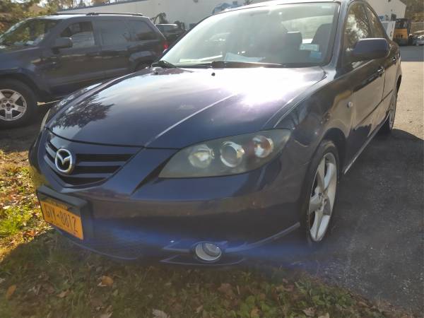Nice looking blue 05 mazda 3 - cars & trucks - by dealer - vehicle... for sale in Newburgh, NY – photo 3