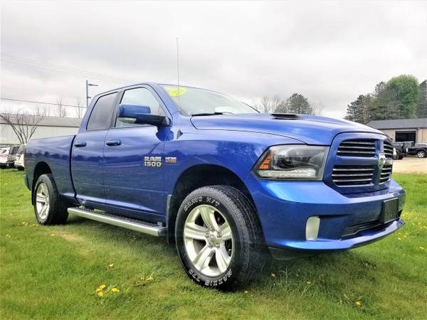 2015 RAM 1500 4WD Quad Cab 140 5 Sport - - by dealer for sale in Grant, MI – photo 3
