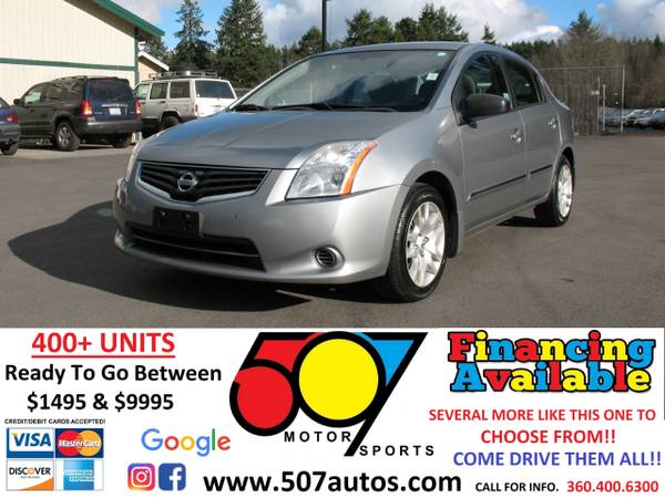 2011 Nissan Sentra 4dr Sdn I4 CVT 2 0 S - - by dealer for sale in Roy, WA – photo 2