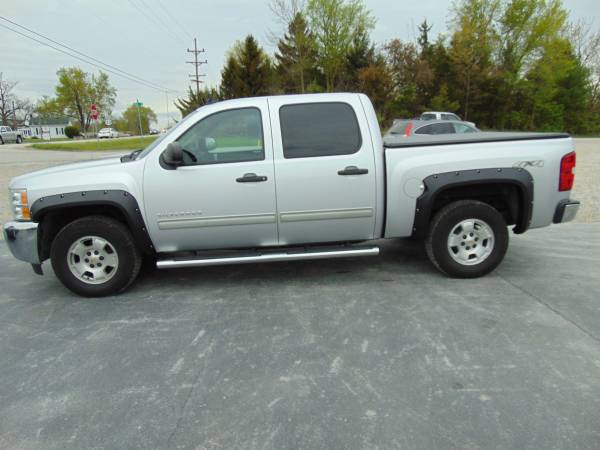 1 OWNER VEHICLE! 2012 CHEVY SILVERADO LT CREW CAB 4X4 - cars & for sale in CHURUBUSCO, IN, IN – photo 5